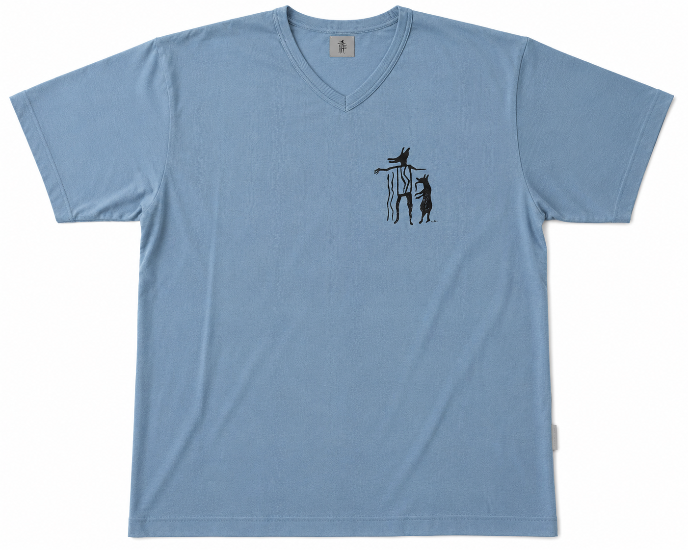 T-Shirt Bär und Wolf (V-Tee)