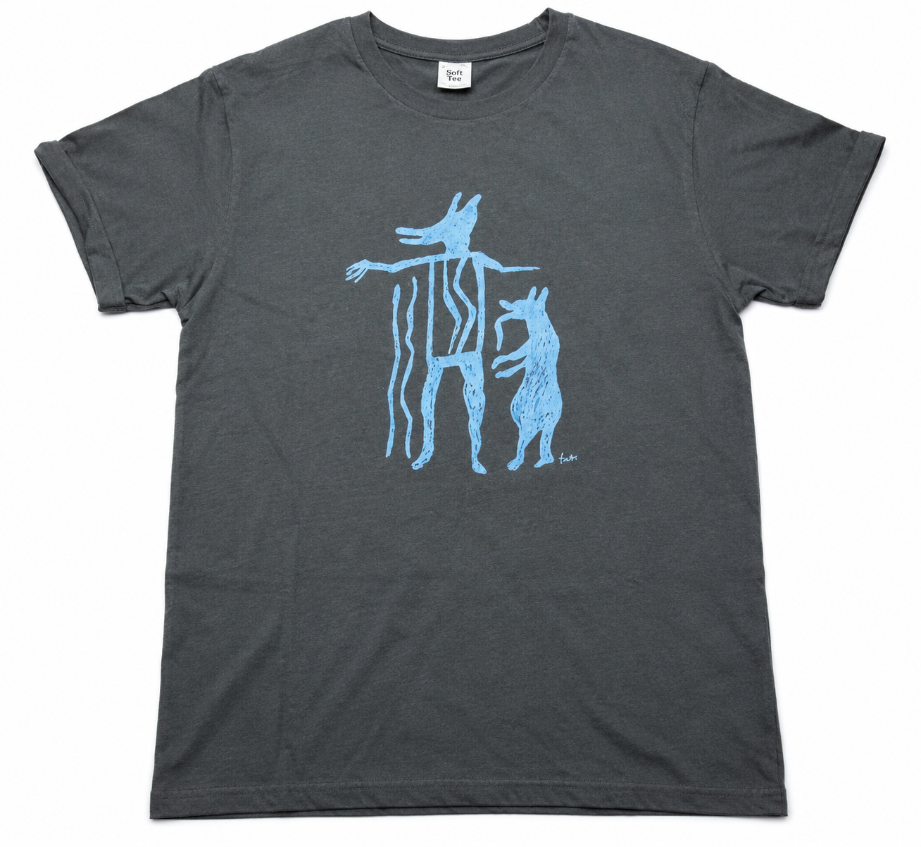 T-Shirt Bär und Wolf