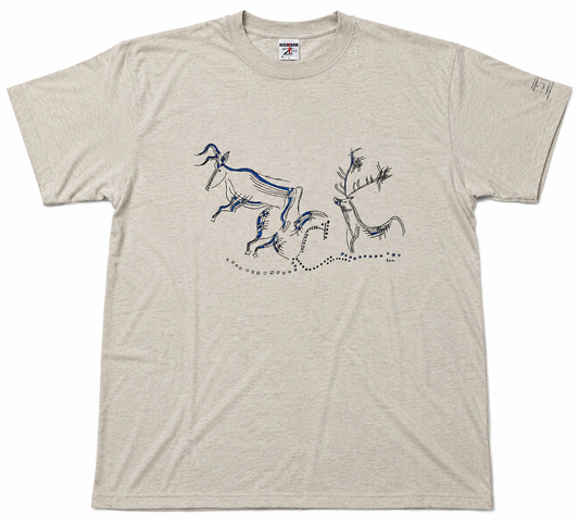T-Shirt Lascaux abstrakt