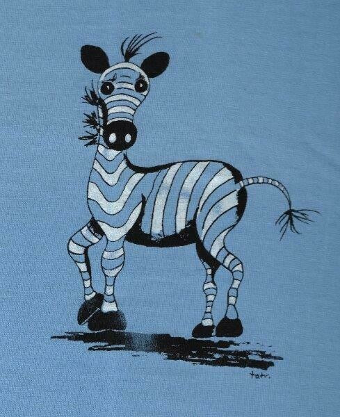 Kinder T-Shirt Zebra