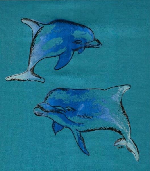 Kinder T-Shirt Delfin