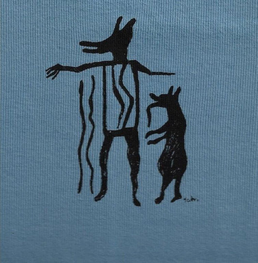 T-Shirt Bär und Wolf (V-Tee)