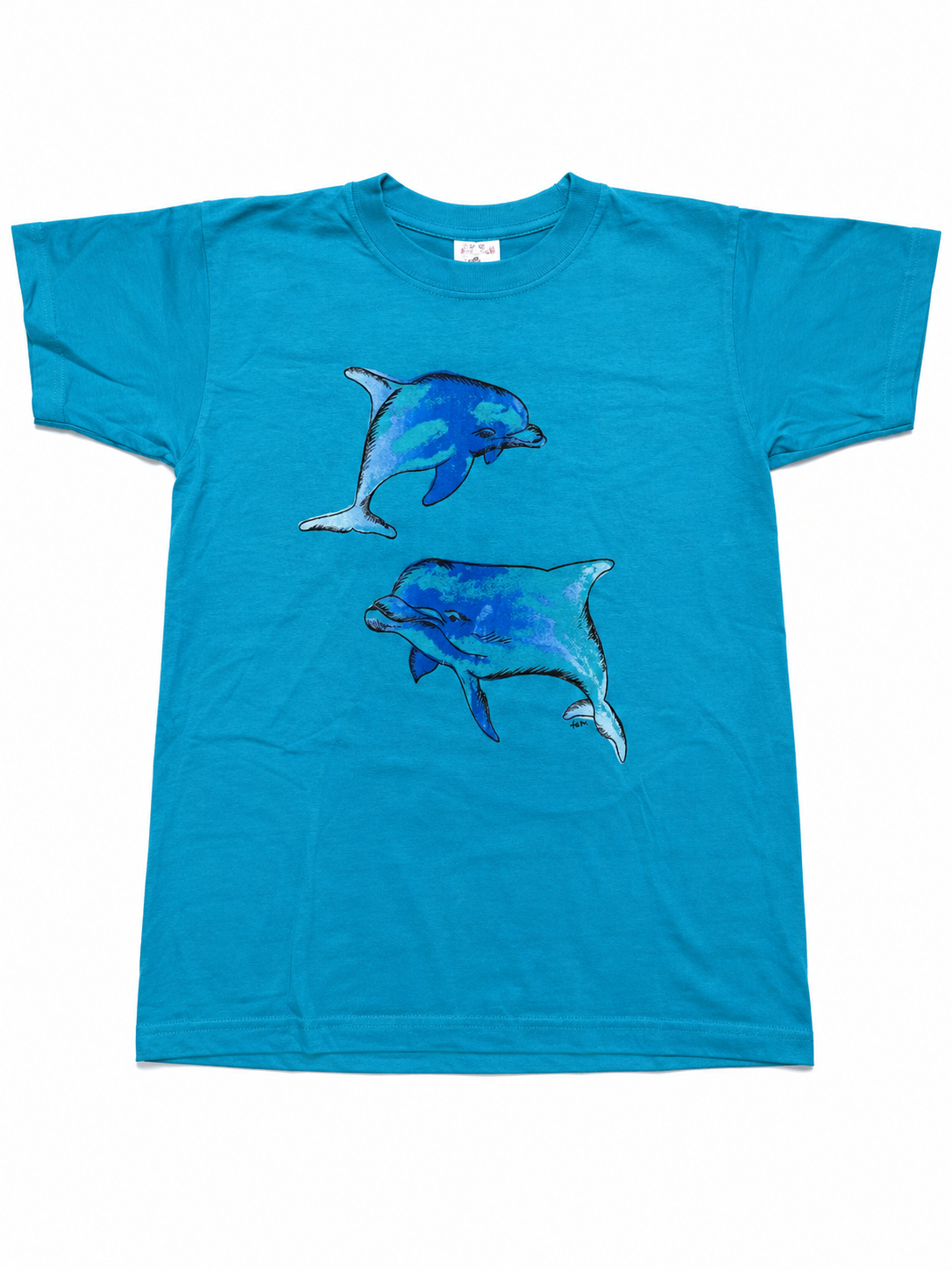 Kinder T-Shirt Delfin