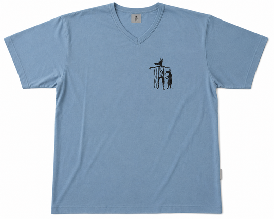 T-Shirt Bär und Wolf (V-Tee)